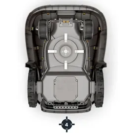 Stiga A 500 + Roboter-Dockingstation + Garage