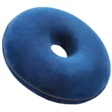 Surwin Rund Donut Kissen Sitzkissen Orthopädisch, Sitzkissen Rund, Sitzkissen Bürostuhl, Hämorrhoiden Sitzkissen, Bequemer Sitzring Steißbein Entlastung für Rücken, Hüfte (40 cm,grün)