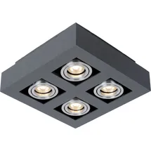 Italux Casemiro 4 GU10 Aluminium schwarz