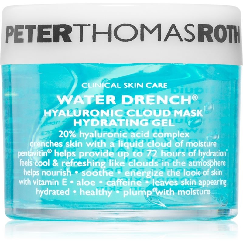 Peter Thomas Roth Water Drench Hyaluronic Cloud Mask Hydrating Gel feuchtigkeitsspendende Gel-Maske mit Hyaluronsäure 50 ml