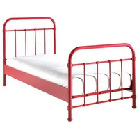 Vipack Metallbett New York 90 x 200 cm rot