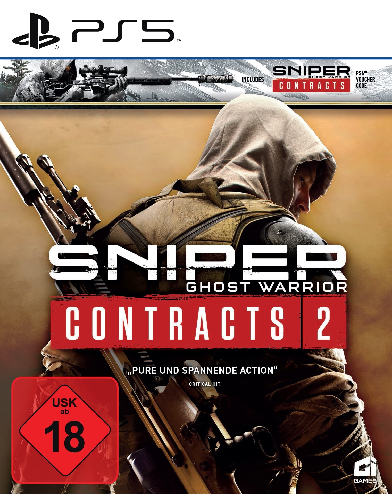 Sniper Ghost Warrior Contracts 1 and 2 Double Pack (PS4/PS5) (USK)