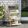 Hi Blumentreppe aus Holz 3 Etagen  41 x 49,5 x 75 cm klappbar