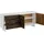 OTTO home Morgan 165 x 68 x 35 cm Weiß / Braun
