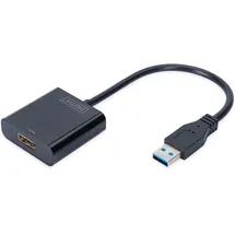Digitus USB-A 3.2 Gen 1 to HDMI Adapter 15 m Schwarz