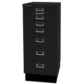 BISLEY MultiDrawer Schubladenschrank 27,8 x 38 x 67 schwarz