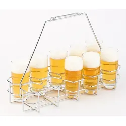 Glasträger für 10 Gläser