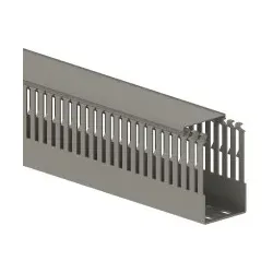 GGK 1698 GGK Verdrahtungskanal VK 100x60-7030, PVC, Unter-/Oberteil, steingrau VK100x60 - 2 Meter