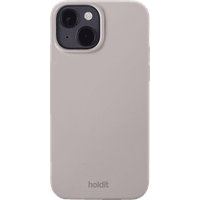 HOLDIT Silicone Case, Backcover, Apple, iPhone 15, Taupe