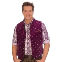 Spieth & Wensky Trachtenhemd Trachtenhemd - WALTER LA - aubergine