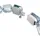 Swarovski Millenia Armreif, Blau Rhodiniert 5694135 Größe M