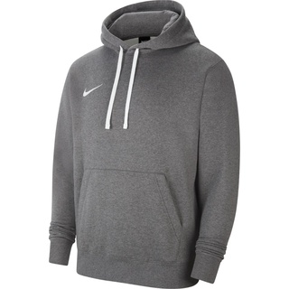 Nike Herren M Nk Flc Park20 Po Hoodie Kapuzenpullover, Charcoal Heathr/White/White, L