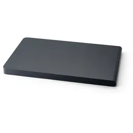 Continenta Hackbrett Schneidebrett Zellulosefaser 1-tlg. 46 x 30 cm Schwarz