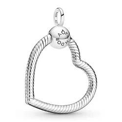 Pandora 399384C00 Silber-Anhänger Moments Heart O