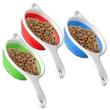 Toothbace Holzpellets Sieb, 3 Stück Pellet Sieb Pan, geeignet für Traeger Pellets, Pit Boss Pellets, Pellet Grill Smoker, Filterstaub von Holzpellets