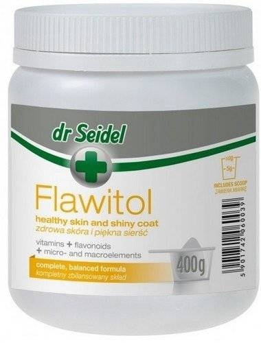 Dr. Seidel FLAWITOL gesunde Haut und schönes Haar Zubereitung mit Traubenflavonoiden, Vitamin und Mineralstoff 400g (Rabatt für Stammkunden 3%)