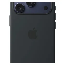 Apple iPhone 17 Pro Silikon Case mit MagSafe Schwarz