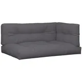 vidaXL Palettenkissen 5-tlg. anthrazit 5 St.