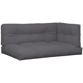 vidaXL Palettenkissen 5-tlg. anthrazit 5 St.