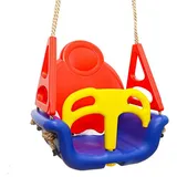 LittleTom 3-in-1 Kinderschaukel 49x48x34cm Babyschaukel Garten Schaukel Kinder Spielzeug