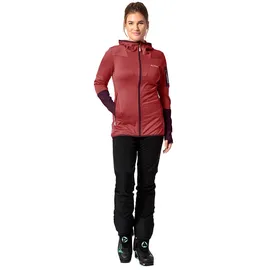 Vaude Monviso Fleece Mit Durchgehendem Reißverschluss - Brick - 38