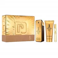 Paco Rabanne One Million Eau De Toilette Spray, 100 ml Set, 3 Pieces