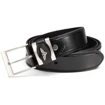BEZLIT Herrengürtel Leder 105 Schwarz