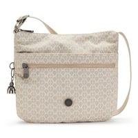 Kipling Basic Elevated Arto Umhängetasche 29 cm Signature Beige