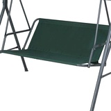 Sitzbezug für Gartenschaukel, Ersatz-Schaukel Sitzbezug für Hollywoodschaukel, 900D Oxford-Stoff Wasserdichte Schaukelsitzbezug Für Patio Sitzbezug für Outdoor-Schaukeln (148x50x50 cm-Grün)