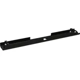 SOENNECKEN Kabelkanal horizontal beidseitig abklappbar für Tische B2000mm sw