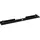 SOENNECKEN Kabelkanal horizontal beidseitig abklappbar für Tische B2000mm sw