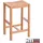 Hti-Living Hocker Bambus 30 x 55 x 35 cm Braun