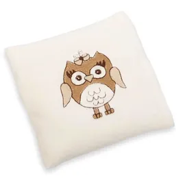 Grünspecht Naturprodukte GRÜNSPECHT Bio-Leinsamenkissen mit waschbarem Bezug, Wärmekissen für Babys & Kleinkinder, bei Blähungen & Bauchschmerzen, Eule (603-V2), 1 Stück (1er Pack)