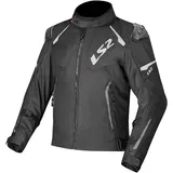 LS2 Zoom Motorrad-Textiljacke Schwarz L