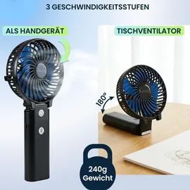 ideoon mobile Ideoon 5200 mAh Handventilator Mehrfarbig