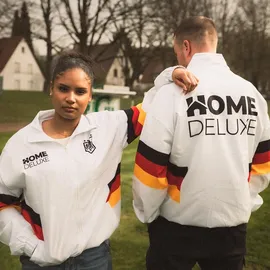 Home Deluxe Deutschland Jacke 2026 Weiß Unisex Gr. S