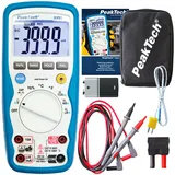 PeakTech Multimeter P 3355 digital, IP67, Auto Range, Temperatur, CAT IV 600V