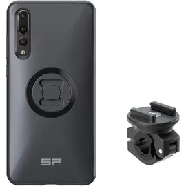 SP CONNECT Moto Bundle am Rückspiegel montiert - Huawei P20 Pro