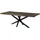 MASSIVMOEBEL24.DE Baumtisch Mango 220 x 76 x 100 cm grau