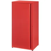[en.casa] Burlöv Aktenschrank 88 x 40 x 35 cm rot