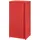 [en.casa] Burlöv Aktenschrank 88 x 40 x 35 cm rot