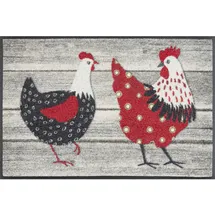 Wash+Dry Chicken Farm 40 x 60 cm Mehrfarbig