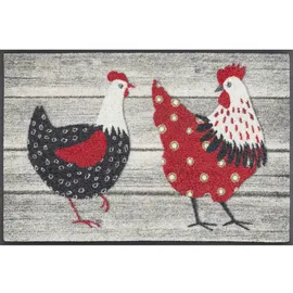 Wash+Dry Chicken Farm 40 x 60 cm Mehrfarbig