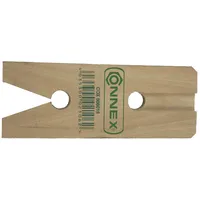 Connex Laubsägebrettchen Buchenholz