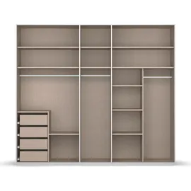 Rauch Drehtürenschrank Skat Pure 251 x 223 x 63 cm Grau