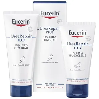 Eucerin UreaRepair Plus Handcreme 5% + Fußcreme 10 % 1 St Set