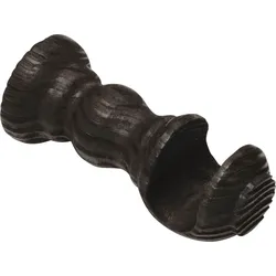 Gardinia Country Wandträger für Ø 25 mm Gardinenstange, 1-läufig, offen, verschiedene Farben