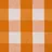 Homescapes Dekostoff Baumwolle kariert Orange/Weiß 150 cm
