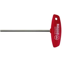 Wiha Stiftschlüssel mit Quergriff Sechskant glanzvernickelt 5 x 100 mm