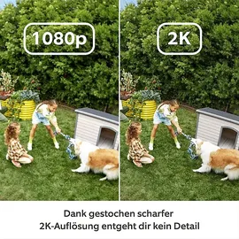 Ring Außenkamera Plus Akku Weiß